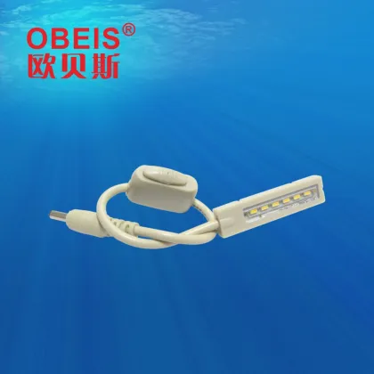 Apparel /sewing machine parts with 3 level brightness adjust led lamp