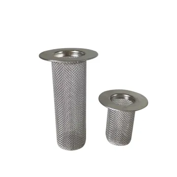 Factory direct sales Wire Mesh Welding Filter Tube SS 304 Round woven wire filter cartridge