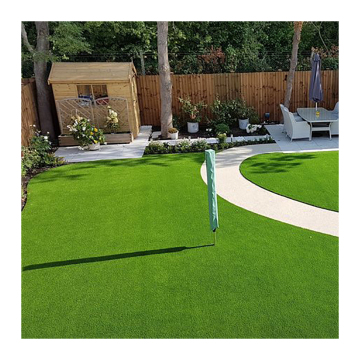 Linwoo Cheap Artificial Grass for Gardens and Cricket Pitches
