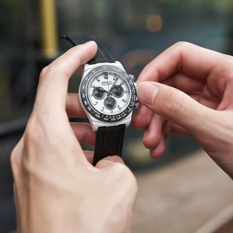 High-End Luxury Carbon Fiber Automatic Mechanical Watch for Men: Waterproof Business Wristwatch