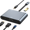 USB 3.0 C HUB مع تسليم الطاقة 87W