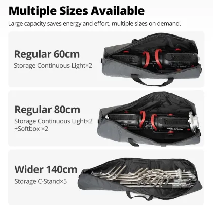 AMBITFUL TB PRO Padded Camera Monopod Tripod Carry Bag with Shoulder Straps