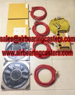 Air casters works perfectly when moving