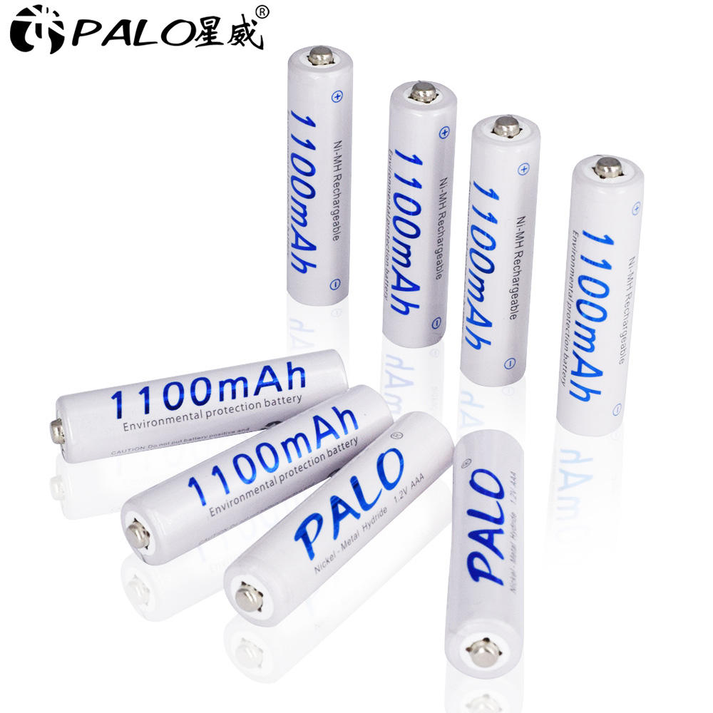 2-16 pcs AAA 1100mAh NI-MH rechargeable battery AAA 3A ni mh nimh 1.2V 1.2 volt original high capacity current batteries