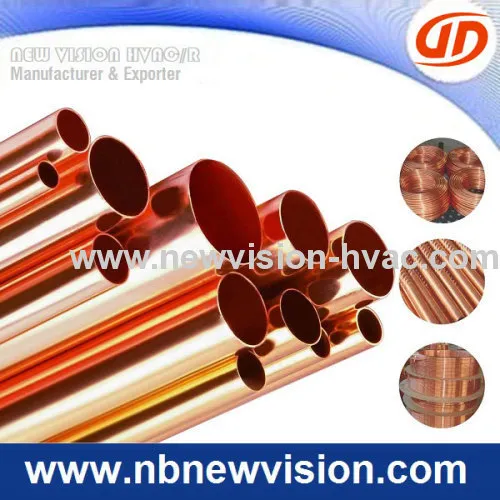 Air Conditioner Straight Copper Pipe , High Quality Air Conditioner