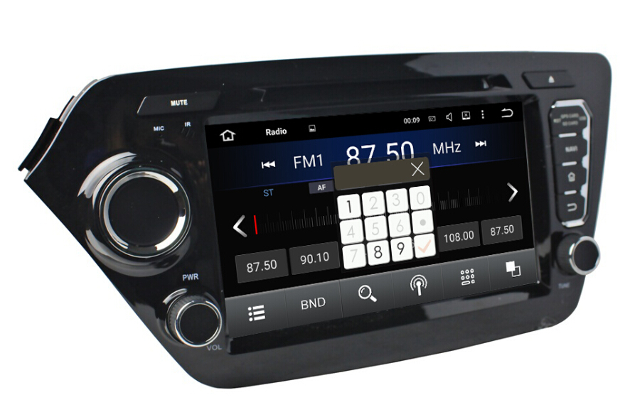 Car audio for KIA K2/RIO 2011-2012