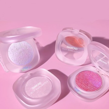 Gel glitter di lunga durata per illuminazione e diamante di trama fine