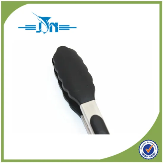 hot selling food grade high quality silicone salad tongs