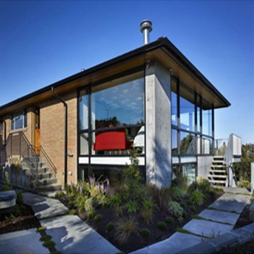 Modern Aluminum Fixed Window with Big Size