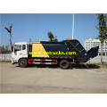 Camiones de basura de compresión de 14cbm 4x2