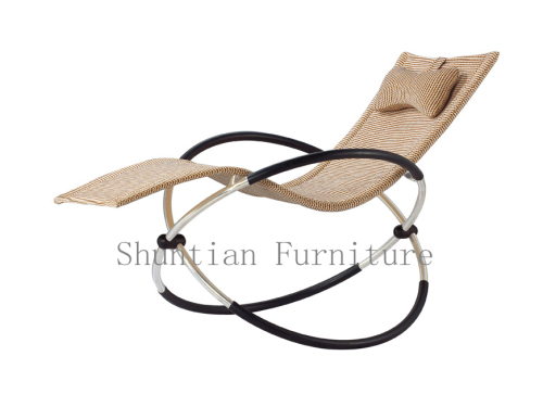 (SX089) Home Furniture Fabric Leisure Rocking Chairs