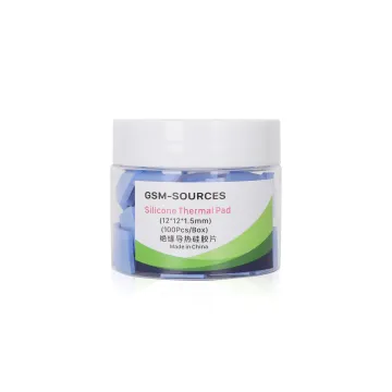 GSMSOURCES Mobile Repair Tools - Thermal Conductive Silicon Pad CPU Thermal Silicone Pad