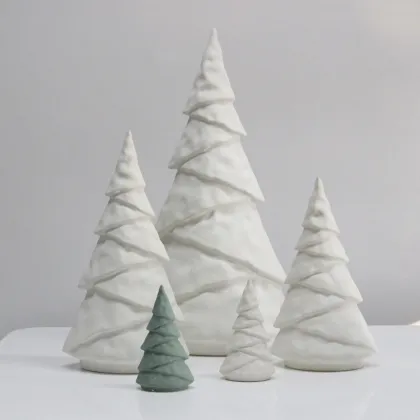 Ceramic Ornaments Christmas Series Desktop Decoration