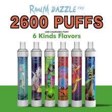 Randm Randm عالي الجودة 2600 Puffs Health Vape (أضواء RGB)