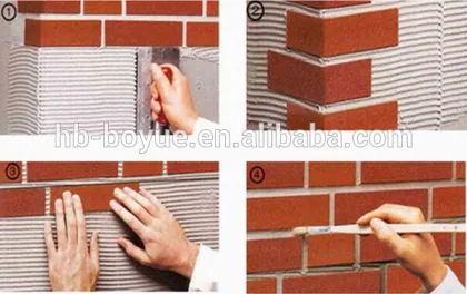 Eco friendly 5mm thickness interior decoration flexible wall brick