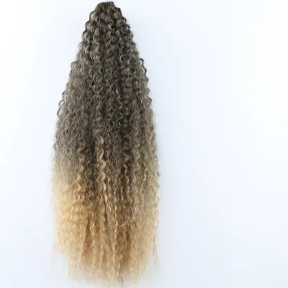 Brazilian Braids Hair extension 18inch 90gram Fox wave Jumbo crochet braid synthetic ombre braiding hair