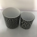 170ML/400ML Crackled Effect Glass Candle Jars