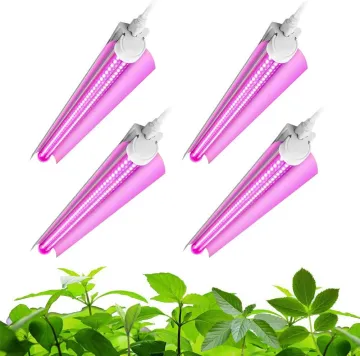7Magic T8 LED Grow Light: Full Spectrum, Linkable with Reflector Plant Tube for Indoor Gardening
