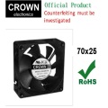 Hot Sale Crown age07025 dc brushless fan