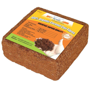Buy Bulk Wholesale USA & Canada Coir Coco Peat: 5KG Compressed Blocks & Bricks at Low Prices