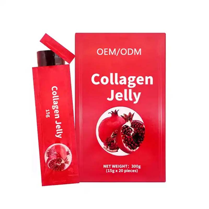 OEM/ODM Natural Beauty Deep Sea Fish Collagen Skin Whitening Collagen Jelly Stick