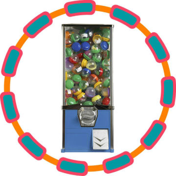 2014 Automatic Gumball vending machine