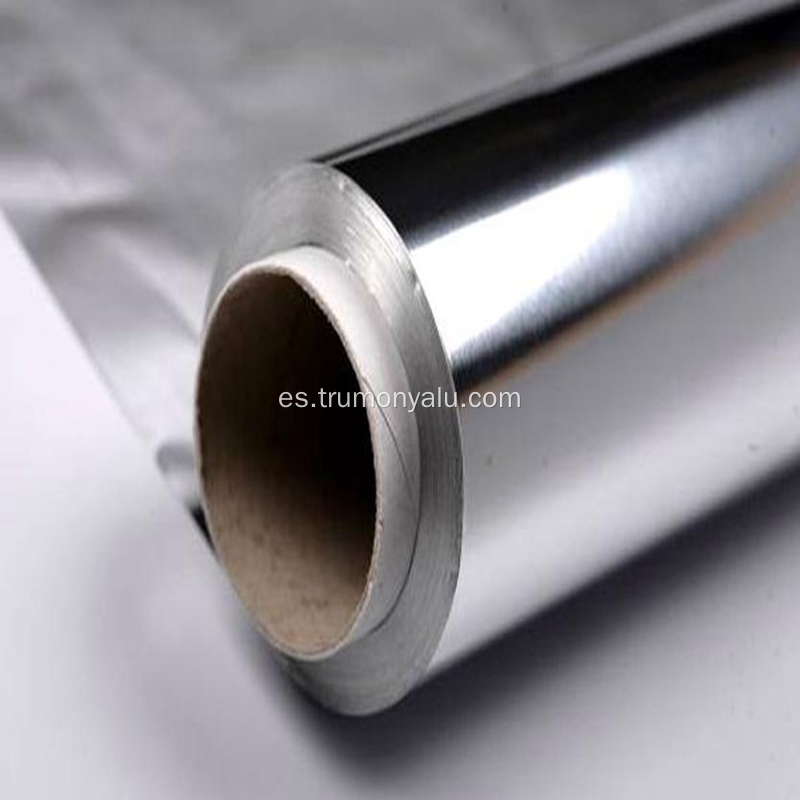 Bobina de papel laminado de aluminio para envasado de alimentos