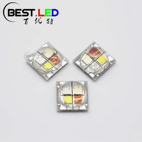 3W High Power RGBW LED with Domed Lens