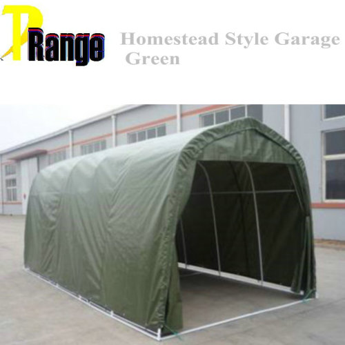 Homestead Style Garage Green