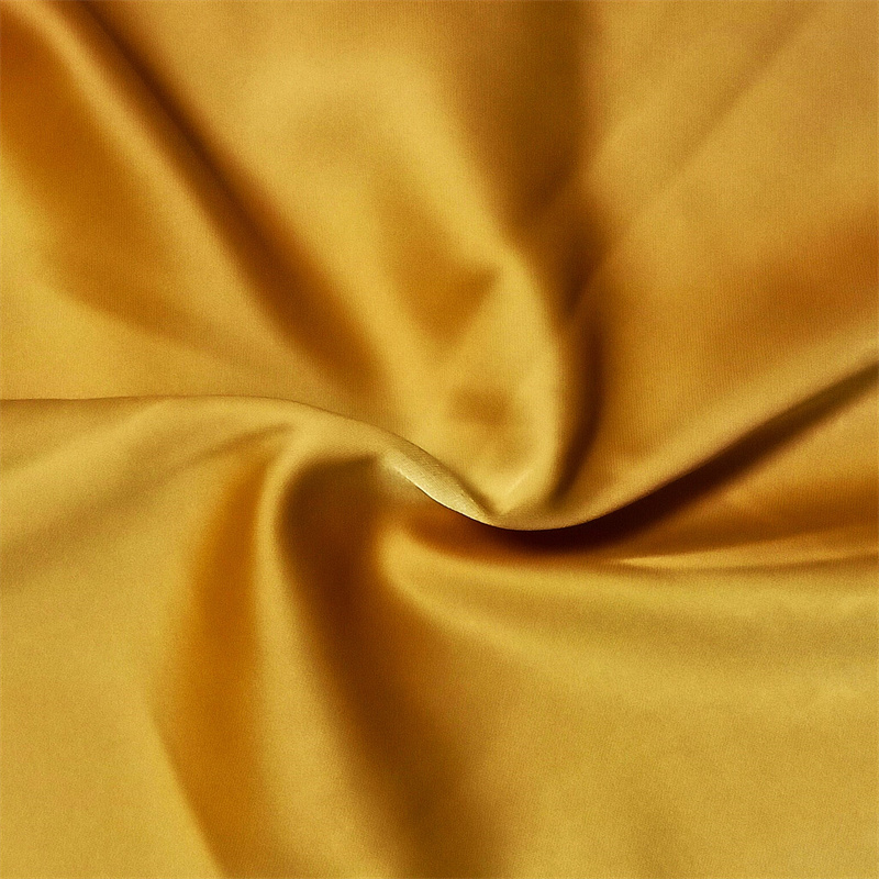 Fashion Polyester Twill Stretch Stretch Satin Tissu