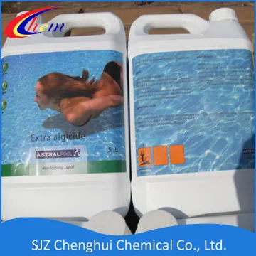 Water Treatment Polyquat 60 Algaecide for Swimming pool