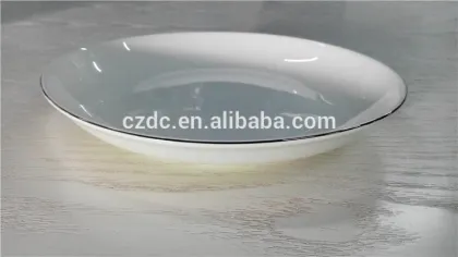 bone china enamel plate set