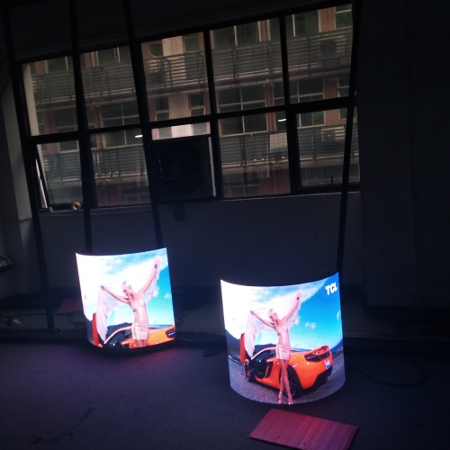soft  indoor round LED display