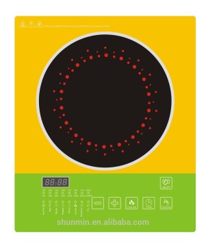 color glass induction cooker,Induction cooktops with sensor touch control S12