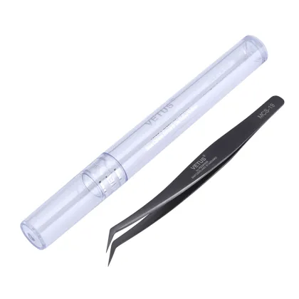 Stainless Steel Original VETUS Tweezers Pincet Pinzas VETUS MCS-19 Precision Tweezers For Electronic Mobile Phone Repair Tools