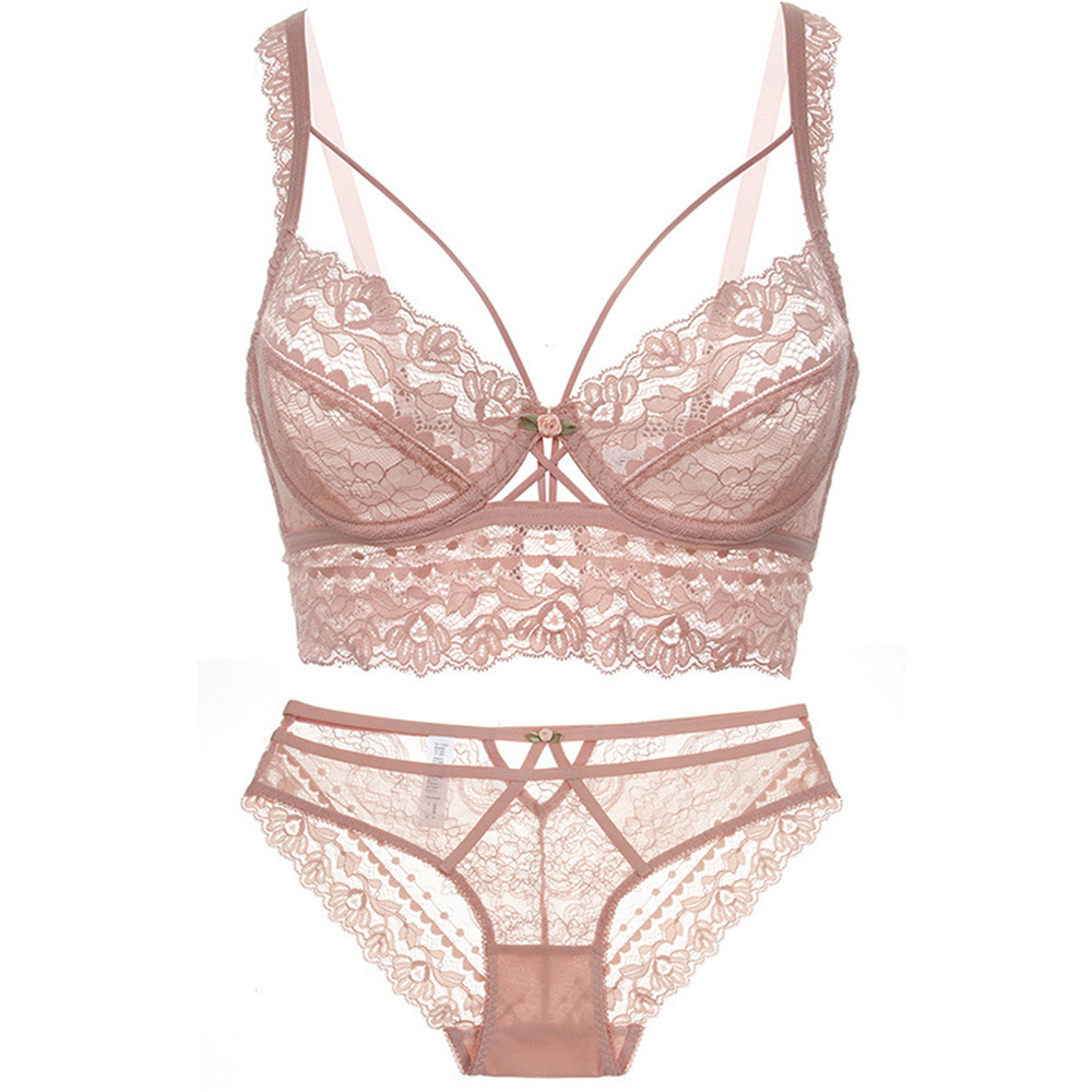 Transparent Lace Hollow Out Bra