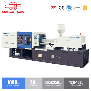 SANSHUN Fixed Pump Bottle Cap 100 Ton Injection Moulding Machine Price