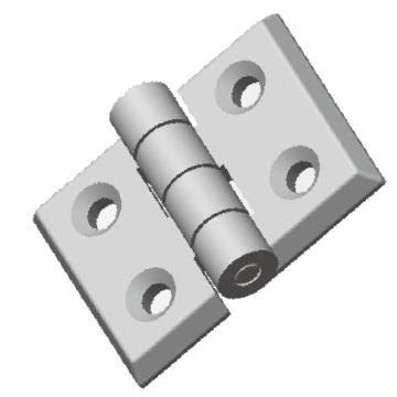 SL SS Mirror-polished Surface Finished External Hinges