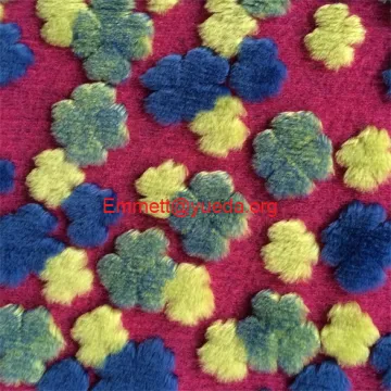 acrylic yellow blue wine flowers floral jcquard pattern woolen knit fabric