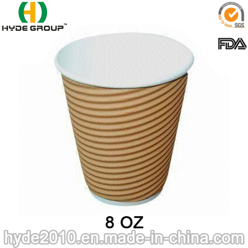 Coffee Paper Cup, Ripple Cup (8 oz-4)