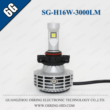 OSRING high power 3000lm auto led light DC12V-24V C REE-XHP50 h16 led headlight