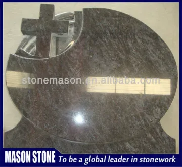 monument cross slab engraved europe style