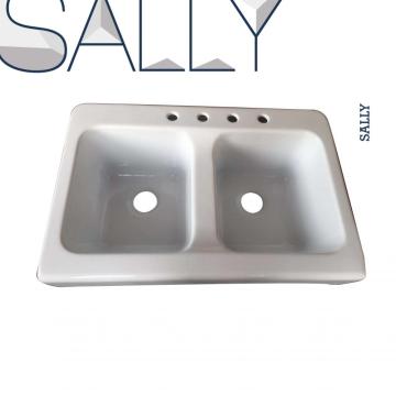 Sally White Acryl Basin mycie zlewozmywak