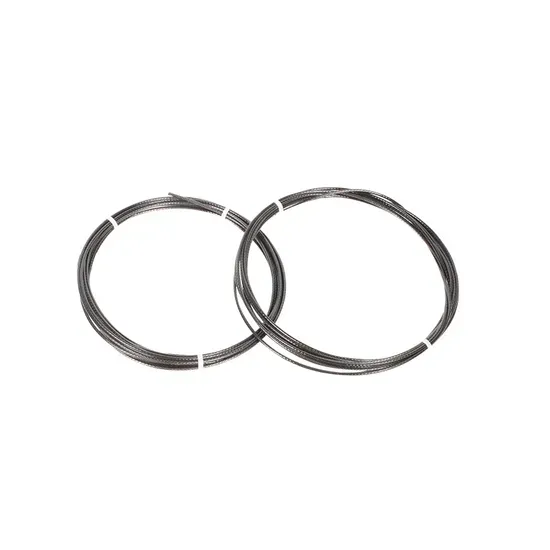 High Tensile Black PU/PA Plastic Coated Wire Rope