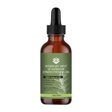 Organic Rosemary Oil Hair Growth Nourishing Strengthening Scalp Care Rosemary Mint Hair Oil