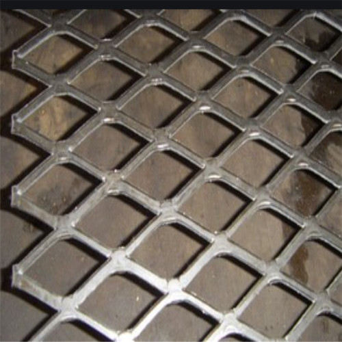 Silver roll type Stainless steel expanded metal mesh