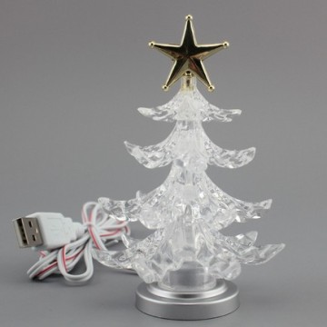 Newest Christmas Tree Seven Color LED Lights for Christmas Gifts Decoration