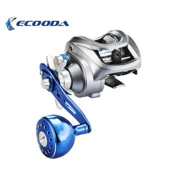 ecooda feni-x 7.0：1ライトジギングのためのキャスティングリール、6kg、9+1ベアリング