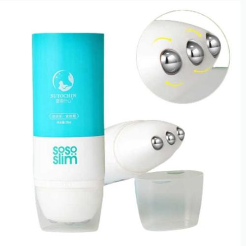 Flat tube lotion cream massage plastic tube packing