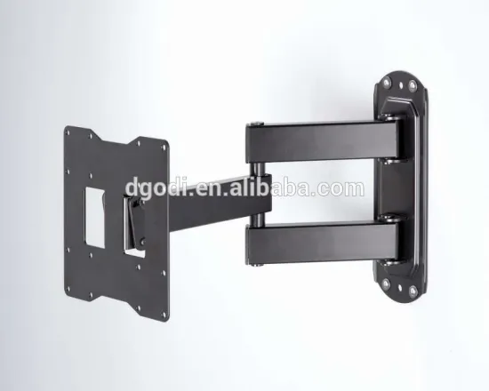 Adjustable height table and wall mount tv bracket